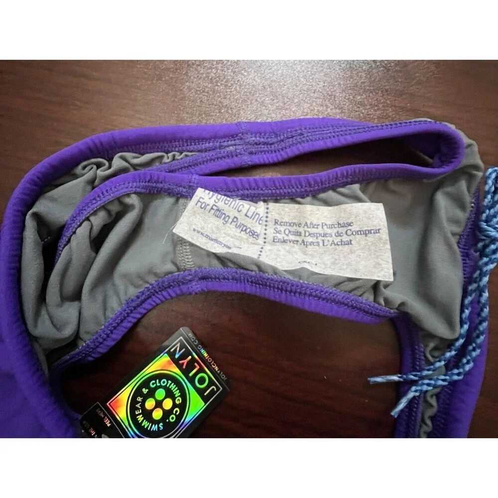 JOLYN Brazil‎ Cut Purple Bikini Bottom Medium
